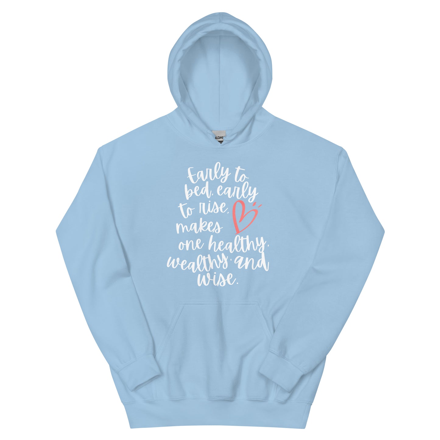 "Early to bed, early to rise" Women's Hoodie