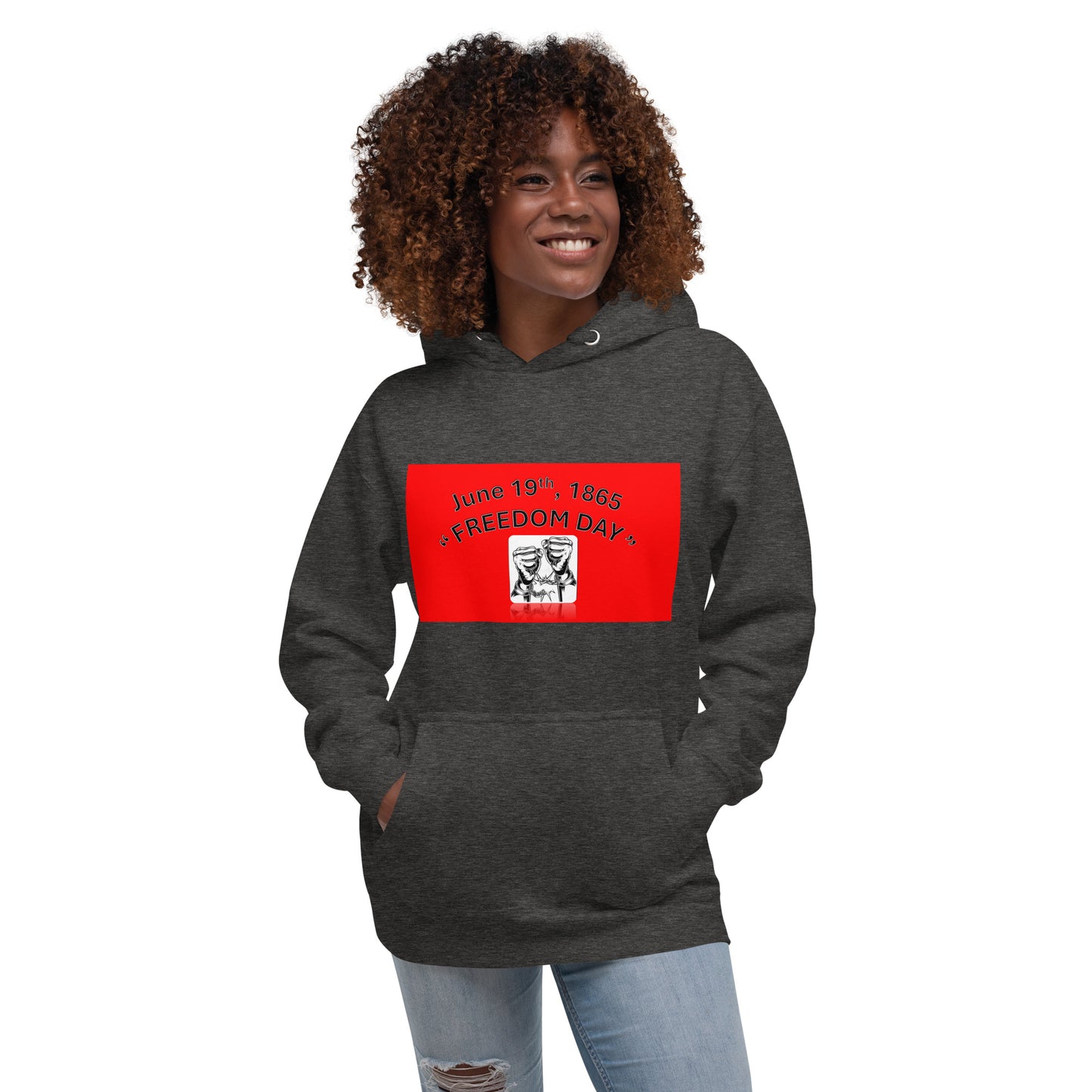 “June19, 1865 Freedom Day” Unisex Hoodie