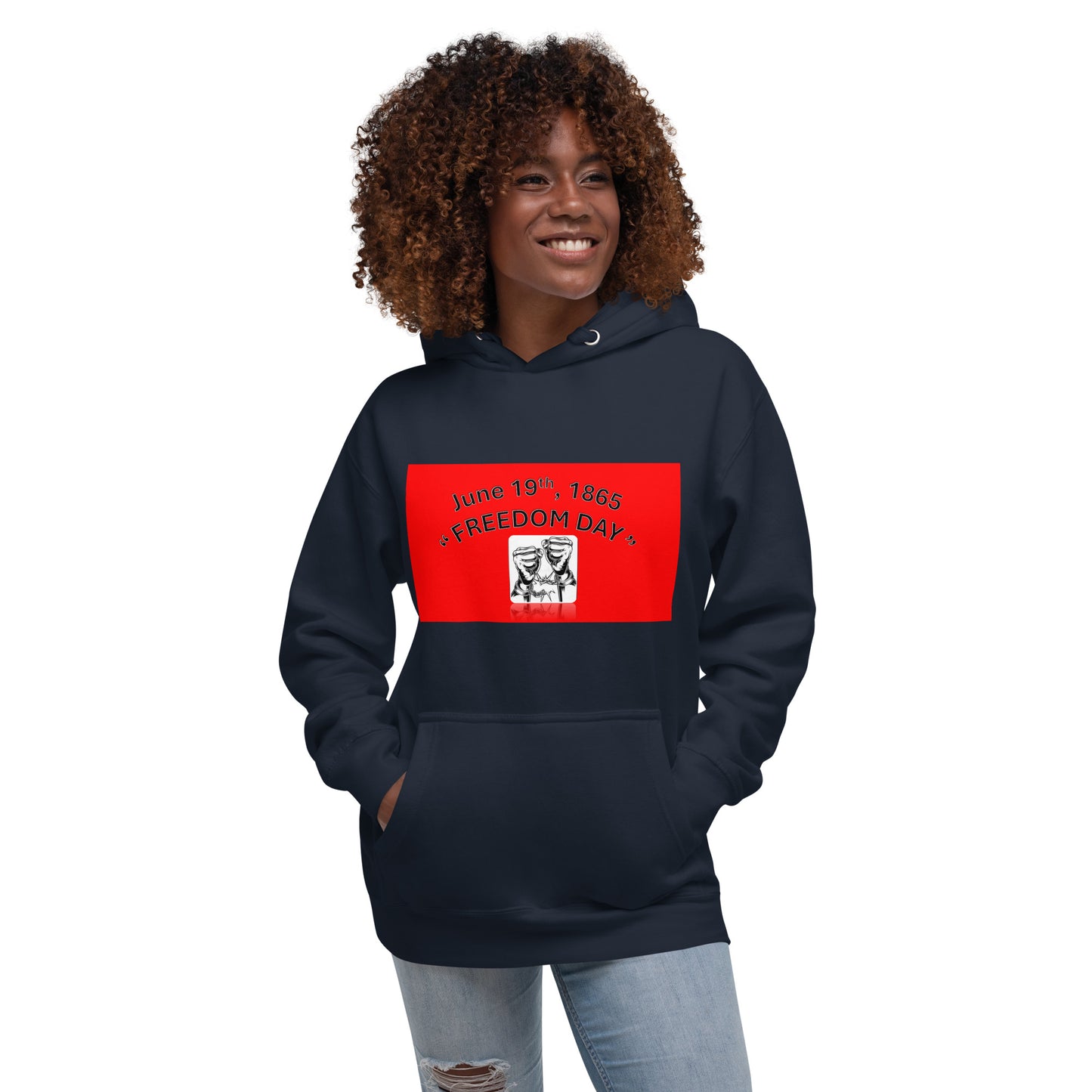 “June19, 1865 Freedom Day” Unisex Hoodie