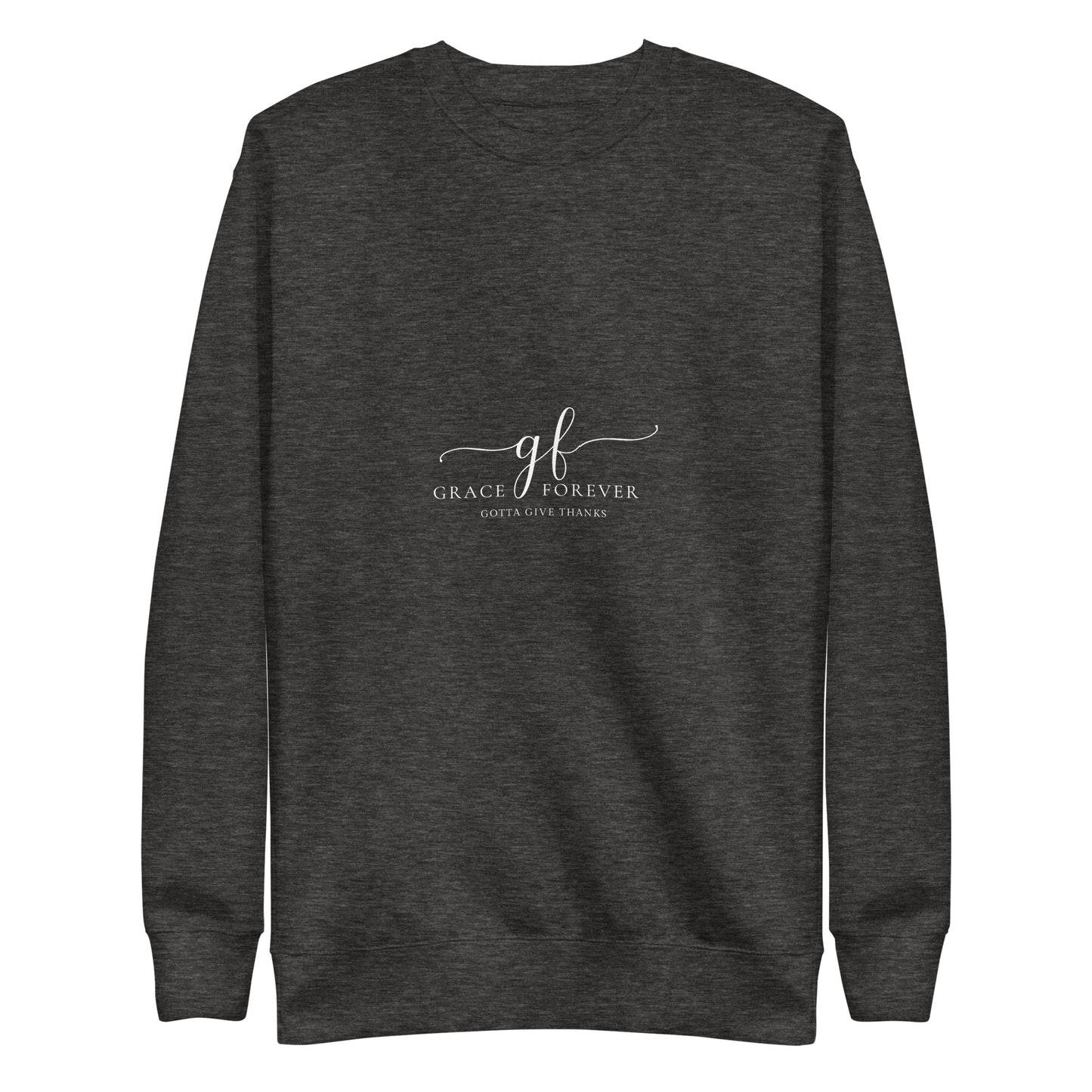 “Freedom of Mind and Spirit” Unisex Premium Sweatshirt (design on back)