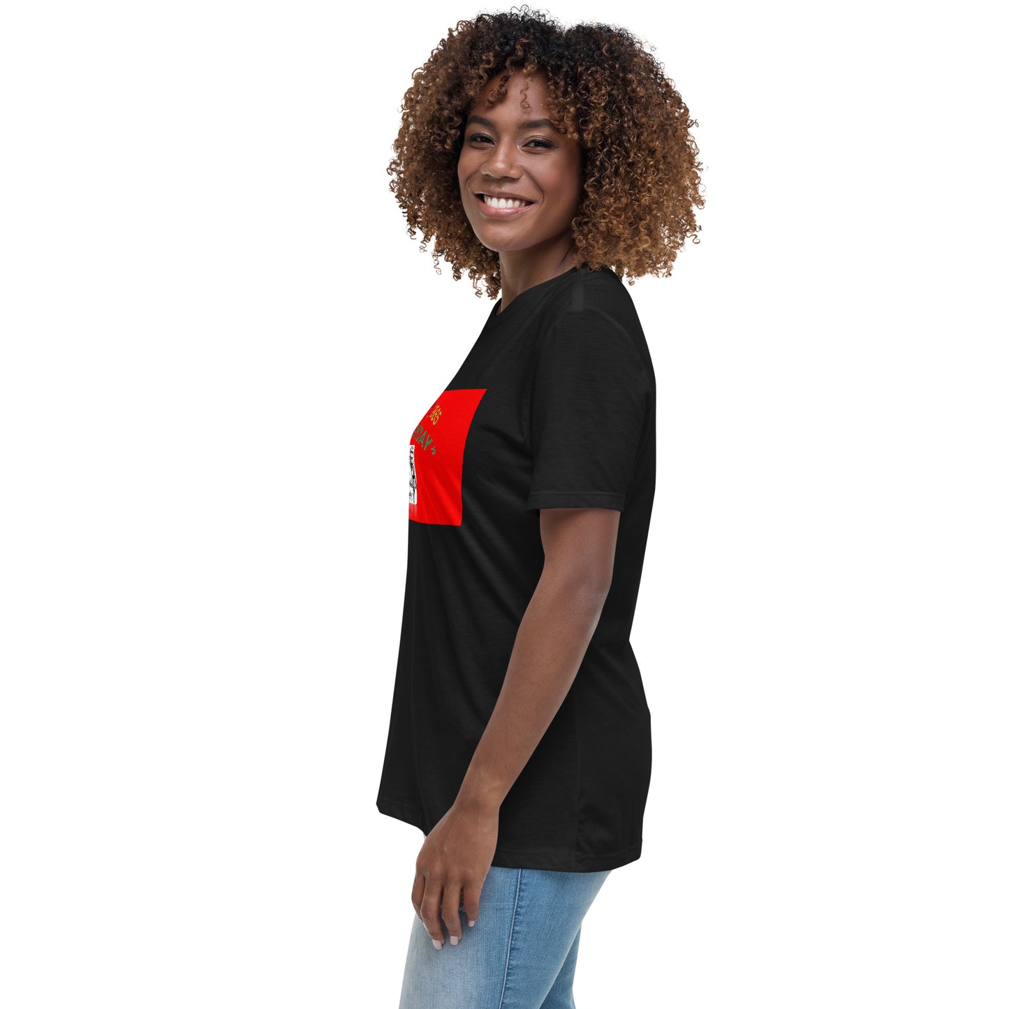 “June 19, 1865 Freedom Day” Women's Relaxed T-Shirt