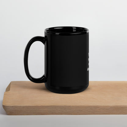 "Early to rise" black coffee/tea mug