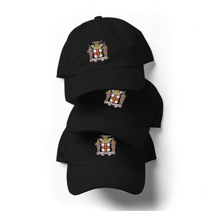 Jamaican coat of arms Dad hat