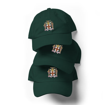 Jamaican coat of arms Dad hat