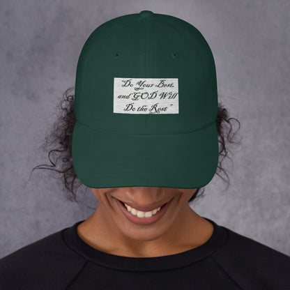 “Do Your Best” Dad hat