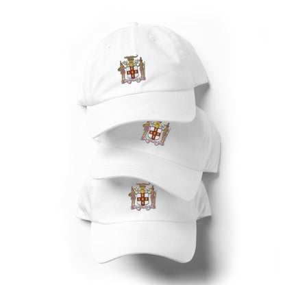 Jamaican coat of arms Dad hat