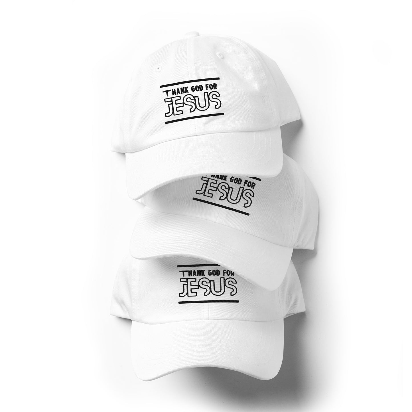 "Thank God for Jesus" Dad hat