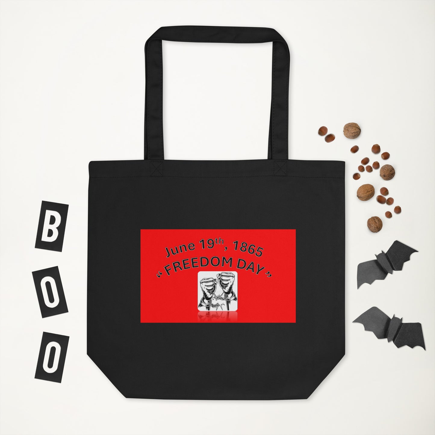 “June 19, 1865 - Freedom Day” Eco Tote Bag