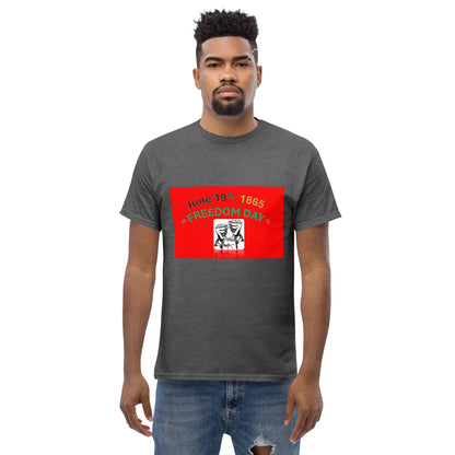 “June 19, 1865 / Freedom Day” Men's classic tee