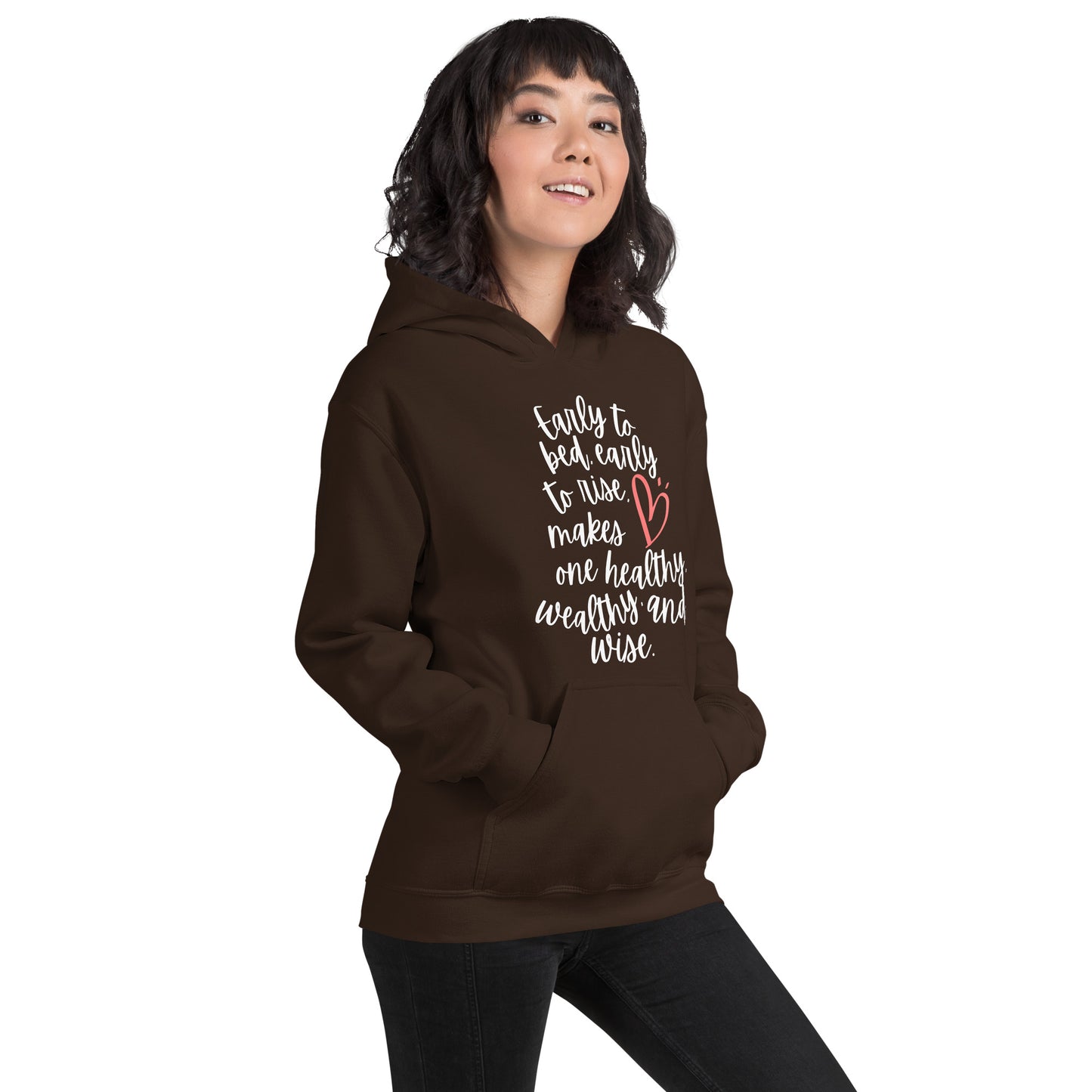 "Early to bed, early to rise" Women's Hoodie