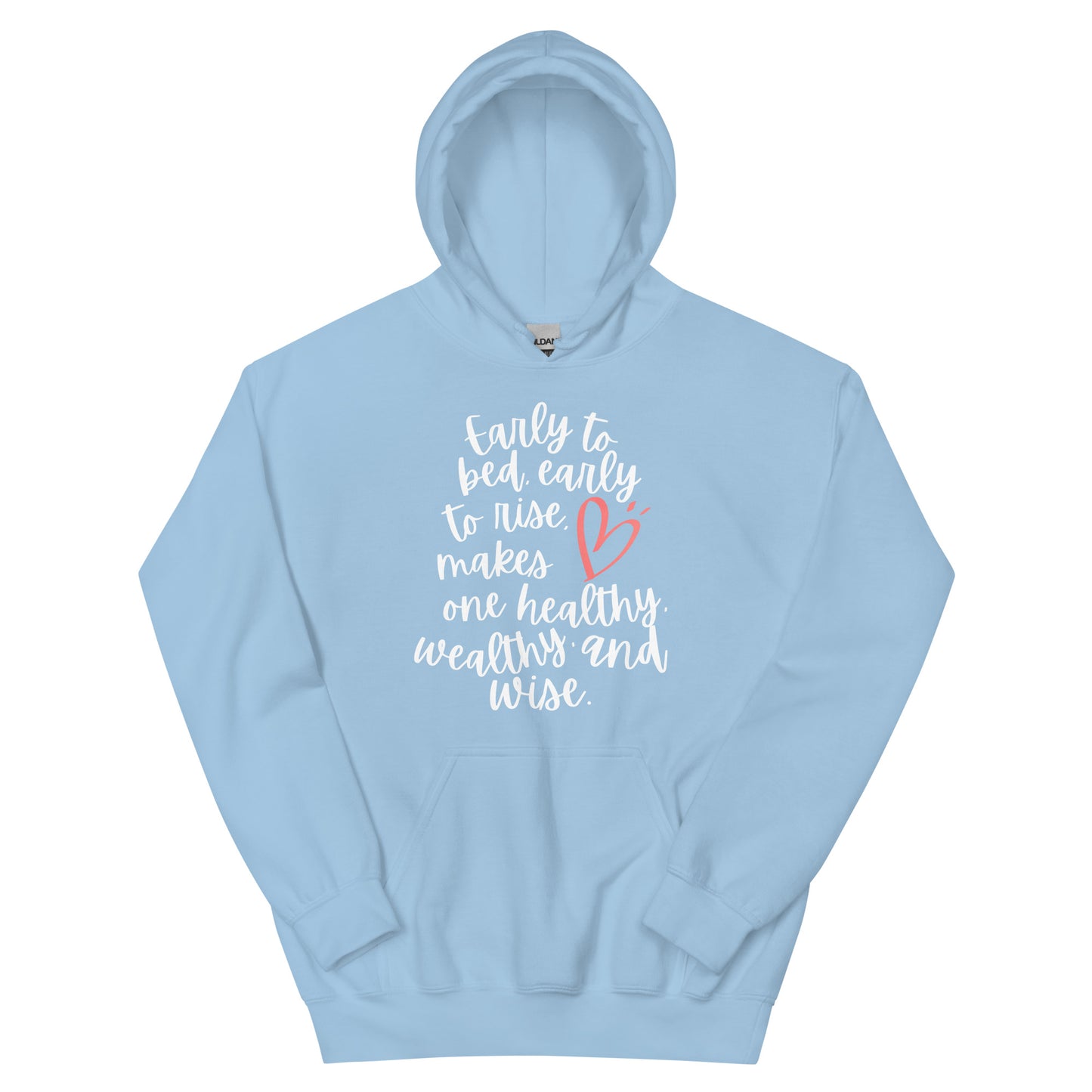 "Early to bed, early to rise" Women's Hoodie