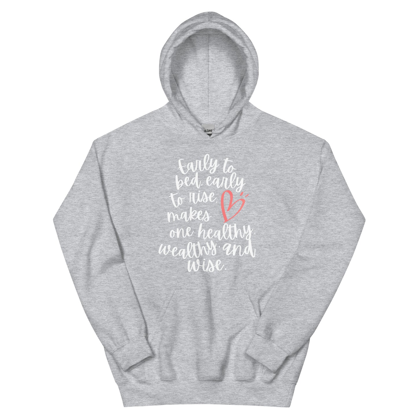 "Early to bed, early to rise" Women's Hoodie