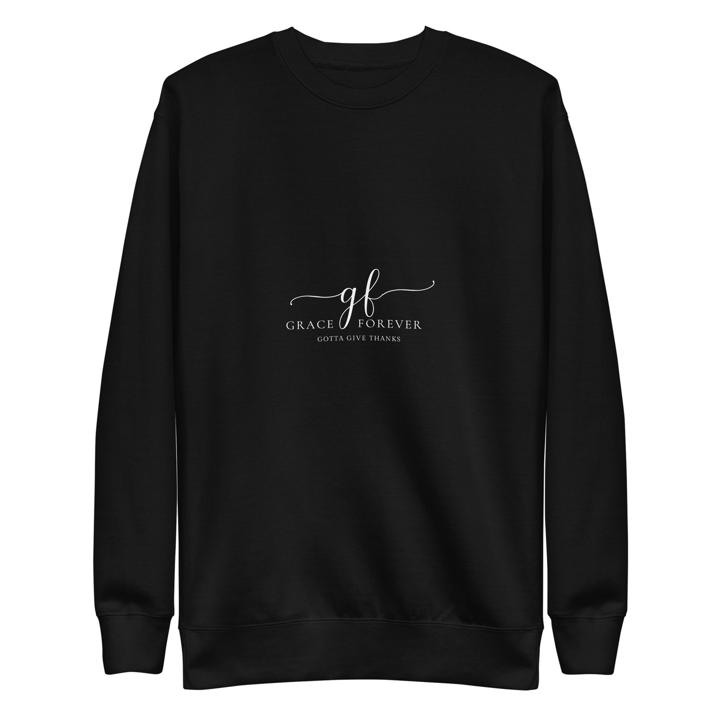 “Freedom of Mind and Spirit” Unisex Premium Sweatshirt (design on back)