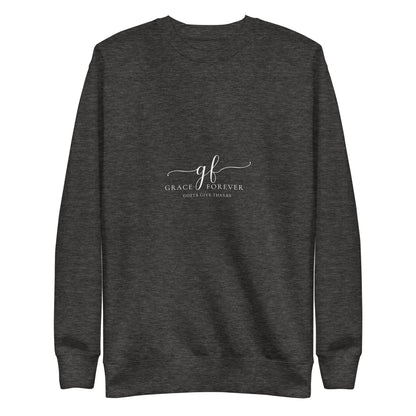 “Freedom of Mind and Spirit” Unisex Premium Sweatshirt (design on back)