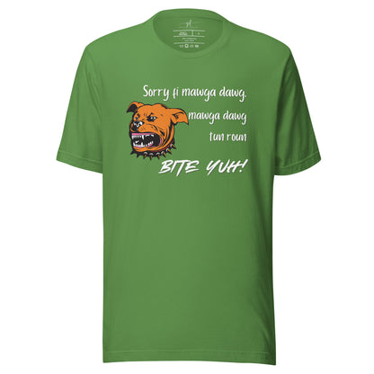 "Sorry fi mawga dawg" Unisex t-shirt