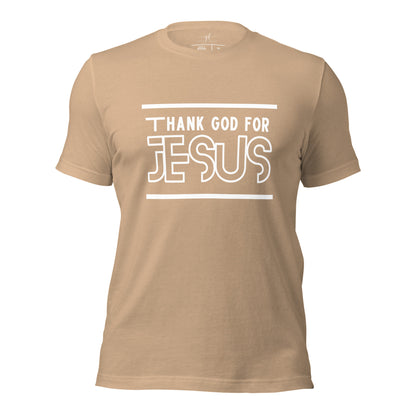 "Thank God for Jesus" Adult Unisex t-shirt