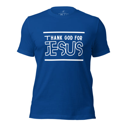 "Thank God for Jesus" Adult Unisex t-shirt