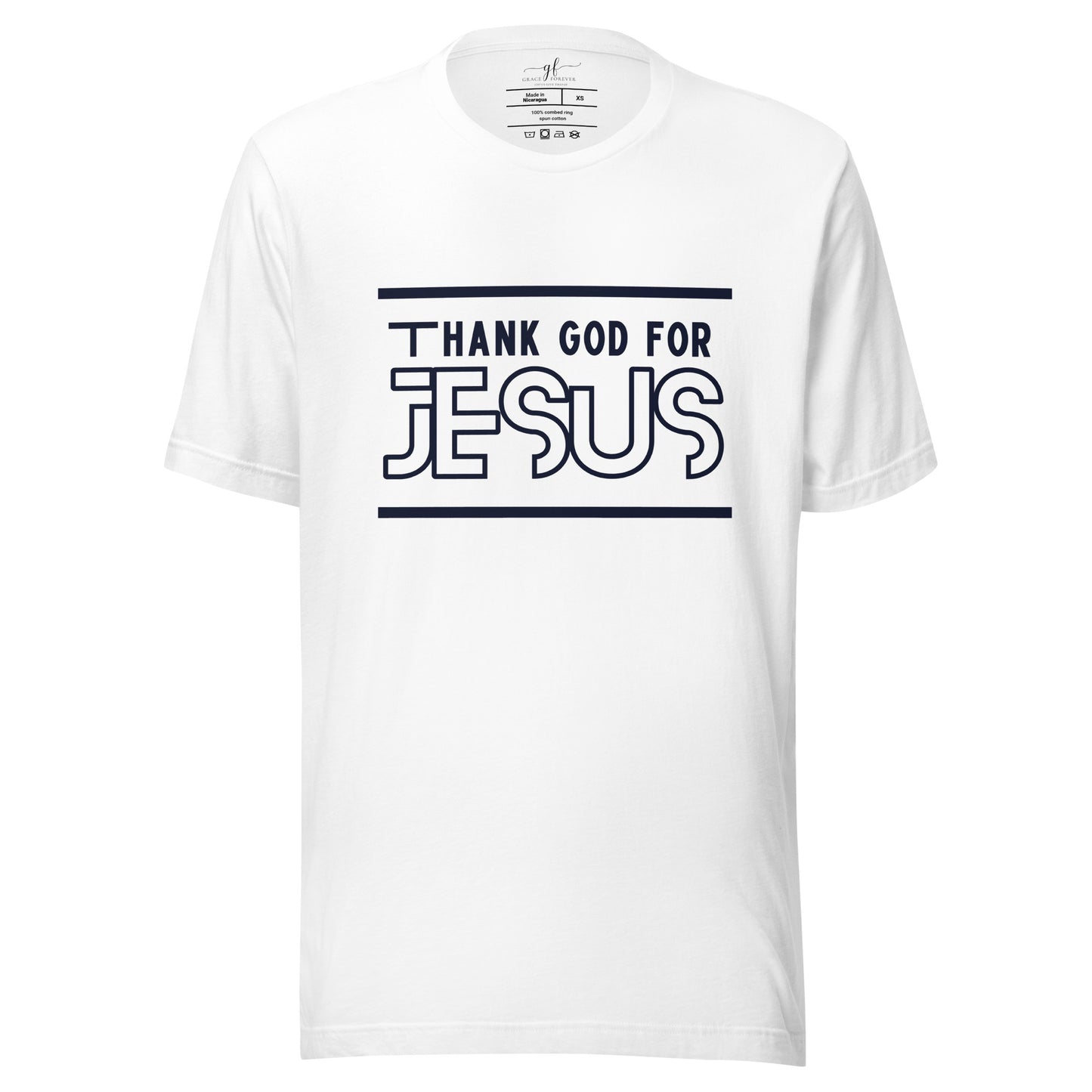 "Thank God for Jesus" Adult Unisex t-shirt