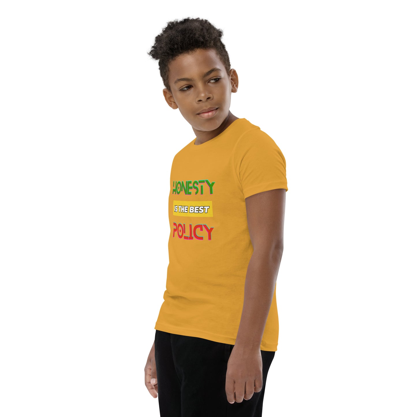 "honesty is the best policy" Youth Short Sleeve T-Shirt