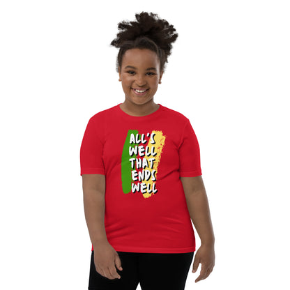 “All’s Well” Youth Short Sleeve T-Shirt