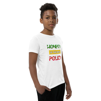 "honesty is the best policy" Youth Short Sleeve T-Shirt